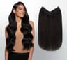 Tresa de par V-SHAPE Saten Inchis #2