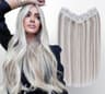 V-SHAPE Hair Weft Balayage #19/Silber