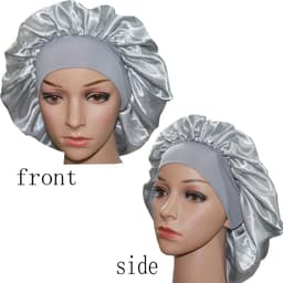 Satin-Haube zum Schutz der Haare