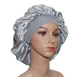 Satin-Haube zum Schutz der Haare