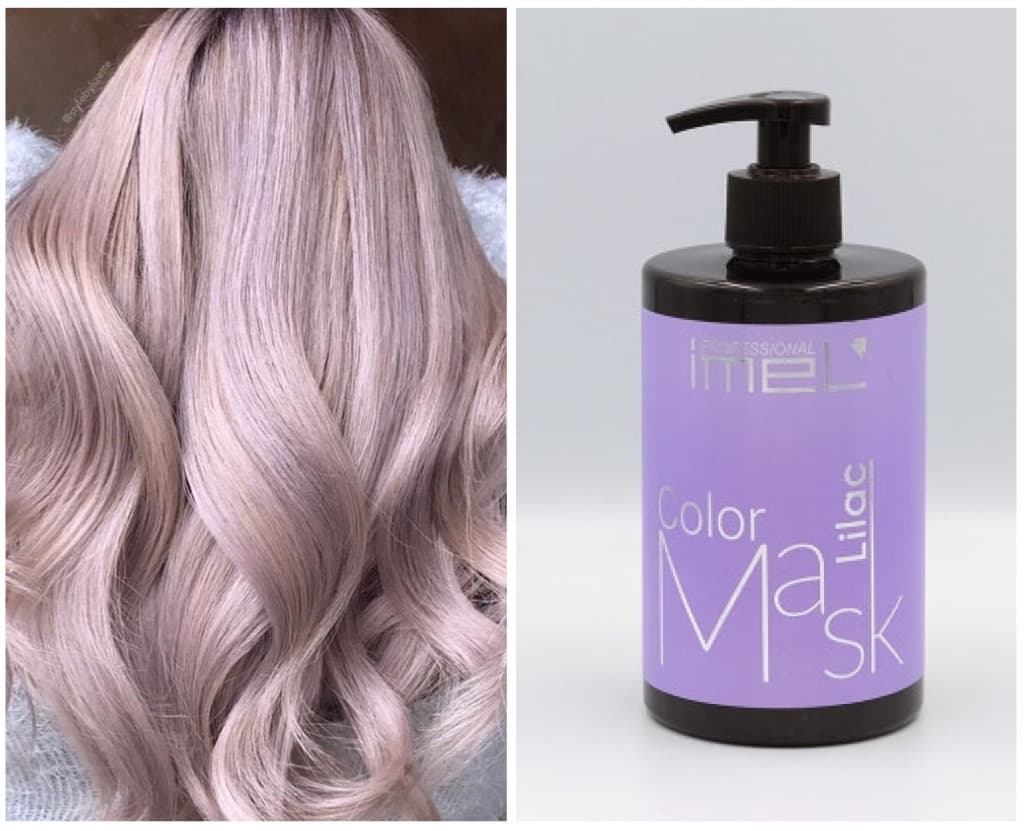 Maschera tonalizzante Imel Professional Lilac 500ml