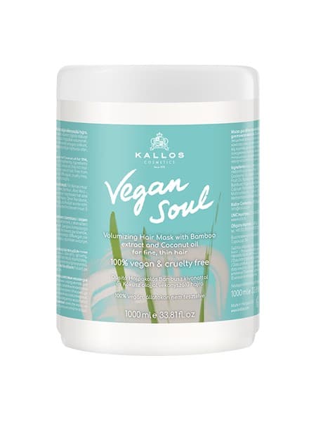 Masque capillaire volume avec extrait de bambou et huile de noix de coco