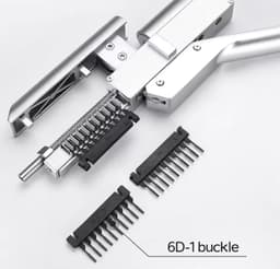 Professional device for applying 6D hair extensions.