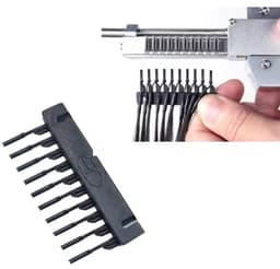 Professional device for applying 6D hair extensions.