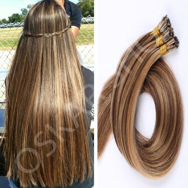 Extensions kératine Luxe Balayage #4 #24
