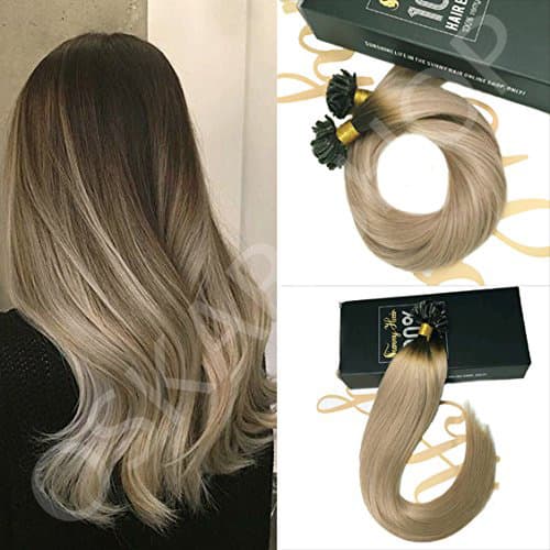 Extensioni in cheratina Luxe Ombre #1b #20