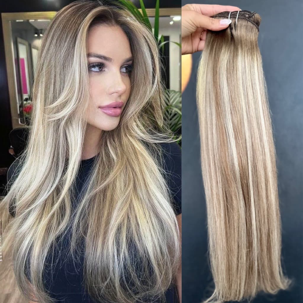 Oddzielne tresy Oskar Balayage B #8/Silver/8