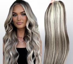 Extensii Clip-on White Platinum Balayage #9 White