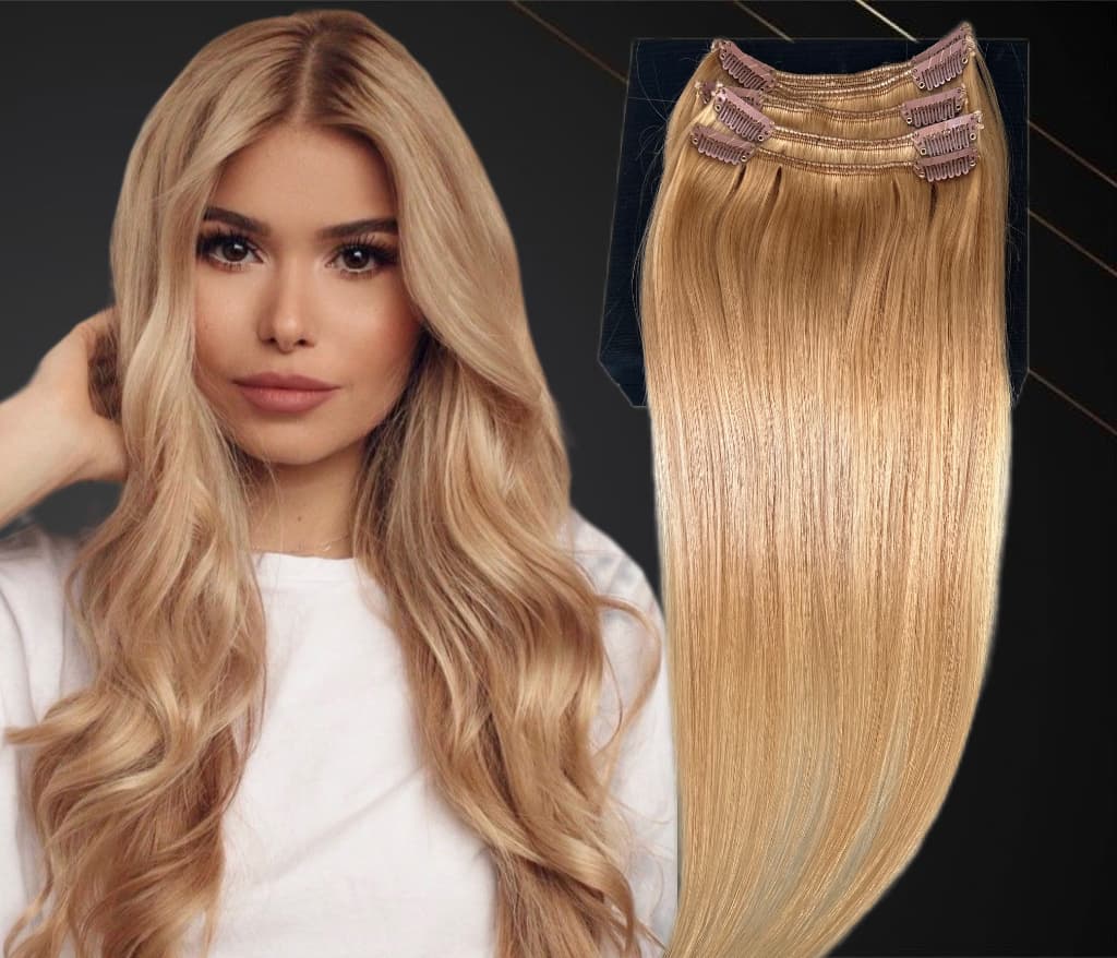 Extensions Clip-On MiniGold Blond Aluna #8