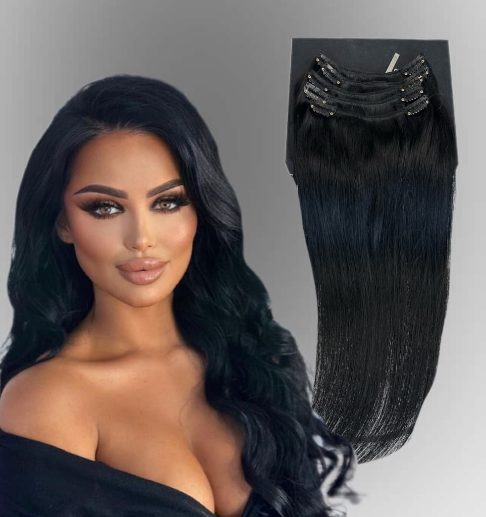 Clip-On MiniGold Extensions Schwarz #1