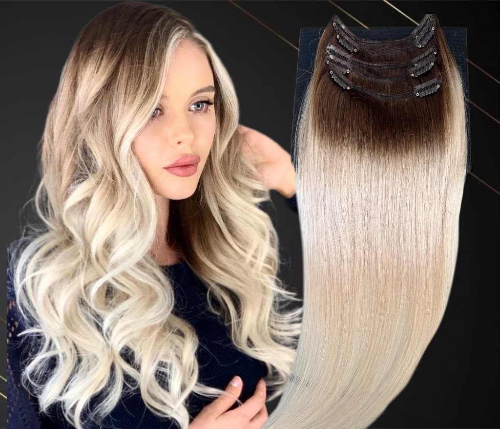 Extensiones Clip-On MiniGold Ombre #9/#60A