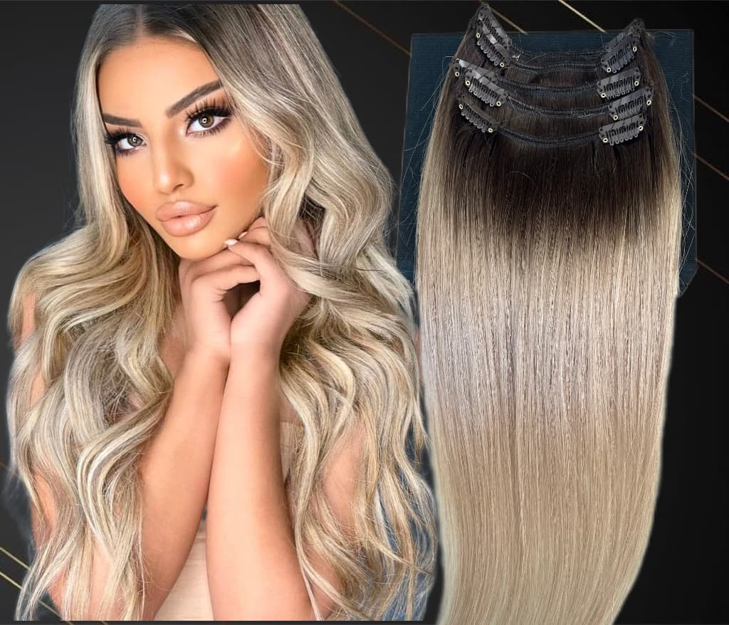 Extensiones Clip-On MiniGold Ombre #3/#20