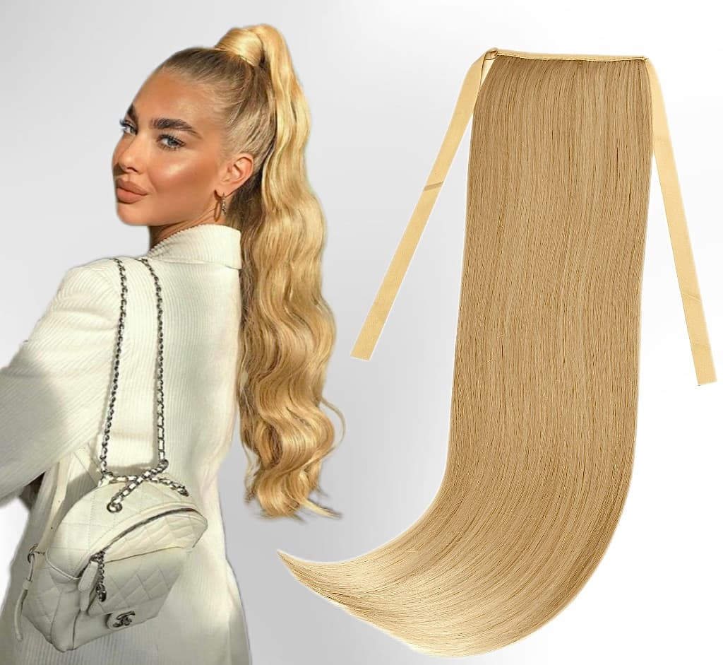 Coada de par Russian Hair  #24 Blond Miere
