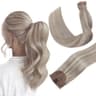 Coada de par Russian Hair Balayage #19/ Light Grey