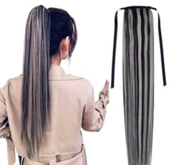 Coda di Capelli Diamond Balayage #1/ Grigio Chiaro