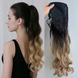 Coda di Capelli con Fasce Ombre #2 #12