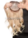 Peruca partiala Blond Miere