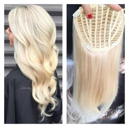 Trecce per Capelli con Calotta Light Grey
