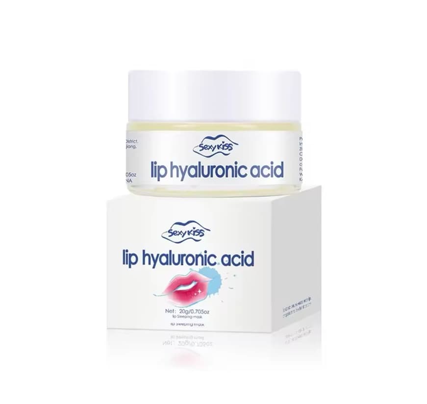 Masca cu acid hialuronic pentru buze, efect de marire si hidratare