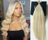 Extensii MICRO KERATINA Russian Hair Blond Deschis #60