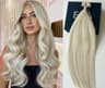 Extensii MICRO KERATINA Russian Hair Blond Luminos #61