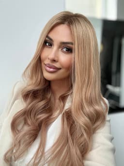 Peruca Honey Blonde