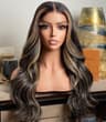 Peruca din par natural Balayage Beauty