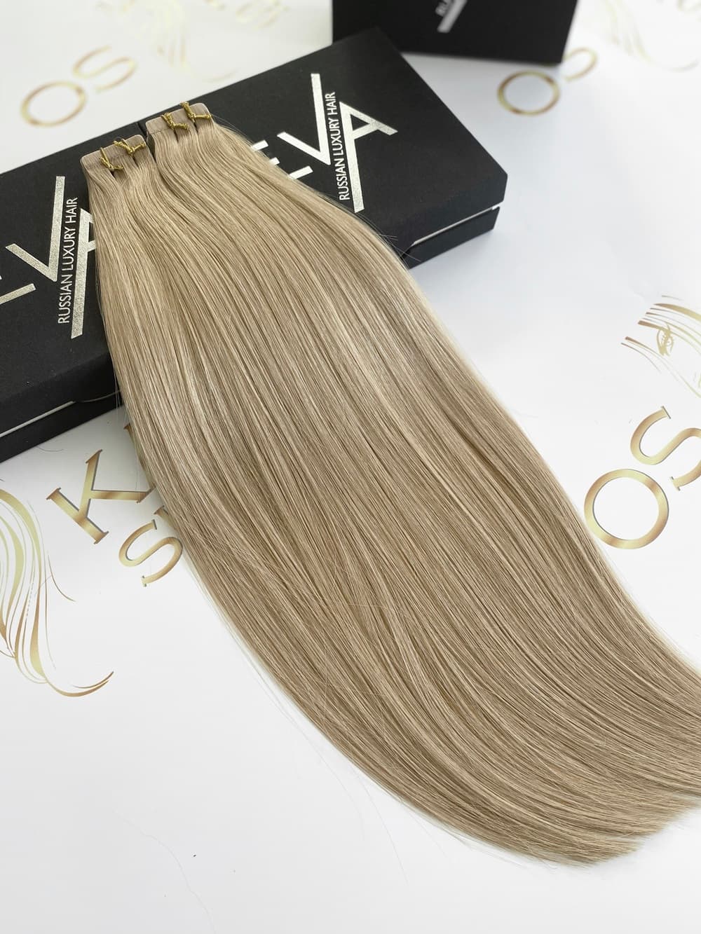 Extensioni Tape-in Russian Hair DOUBLE TAPE Biondo Beige #18A