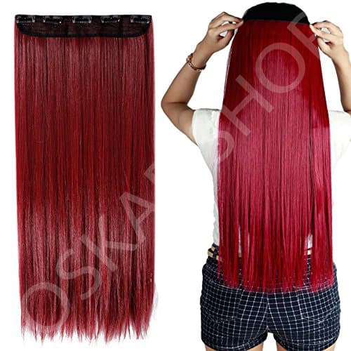 Cola de Pelo de Doble Uso Roja