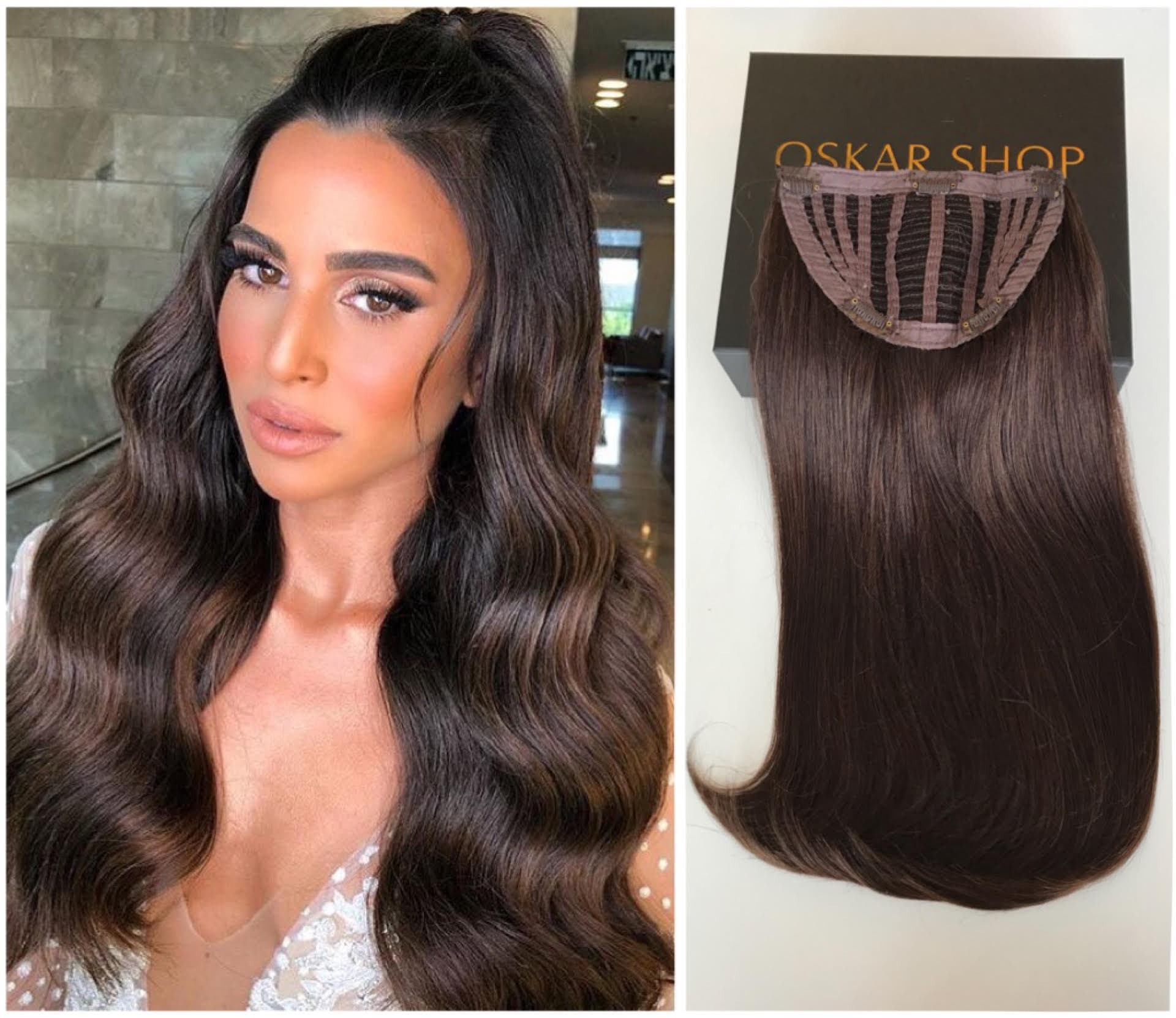 Tressa di Capelli con Calotta #2