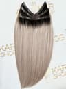 Tresa Eva Hair (6D) Ombre Negru Natural/ Grey