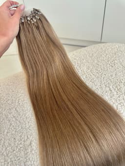 Extensii Microring Russian Hair #8 Blond Aluna Extensii Microring Russian Hair #8 Blond Aluna