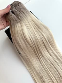 Przedłużenia Clip-On Luxe Ombre #19/Silver Przedłużenia Clip-On Luxe Ombre #19/Silver