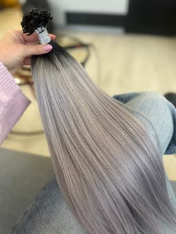 Extensioni in cheratina Diamond Ombre #1b Grigio Extensioni in cheratina Diamond Ombre #1b Grigio