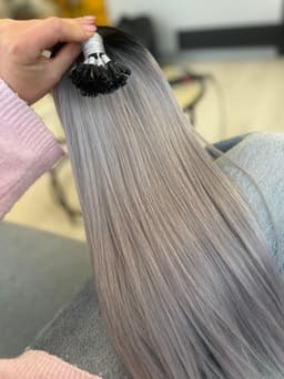Extensioni in cheratina Diamond Ombre #1b Grigio Extensioni in cheratina Diamond Ombre #1b Grigio