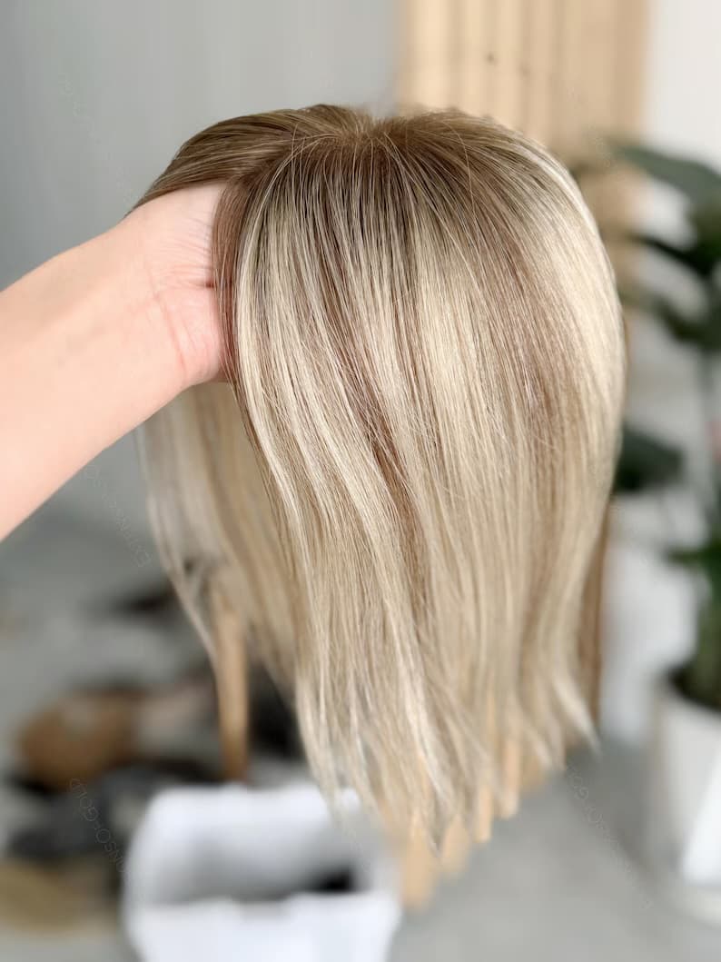 Weiche Balayage Teilperücke Weiche Balayage Teilperücke