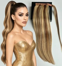 Coda di capelli con velcro Magic Tail Schiarita #6/#24 Coda di capelli con velcro Magic Tail Schiarita #6/#24