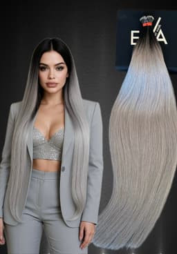Nanoring Slavic Ombre Extensions #1/ Grau Nanoring Slavic Ombre Extensions #1/ Grau