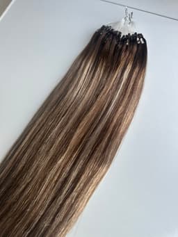 Extensii Microring Luxe Balayage #4/17/4 Extensii Microring Luxe Balayage #4/17/4