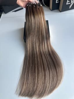 Extensii Microring Black Collection Balayage #4/17/4 Extensii Microring Black Collection Balayage #4/17/4