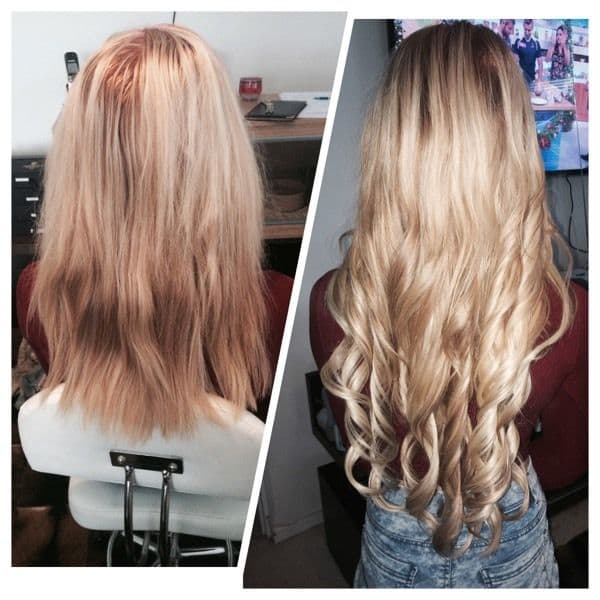 Nanoring Luxe Balayage Extensions #18/#60 Nanoring Luxe Balayage Extensions #18/#60