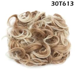 Mesa de volum tip coc Blond Suvitat Auriu Mesa de volum tip coc Blond Suvitat Auriu