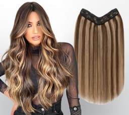 Trese de Par Natural V-Shape Balayage #6/#24 Trese de Par Natural V-Shape Balayage #6/#24