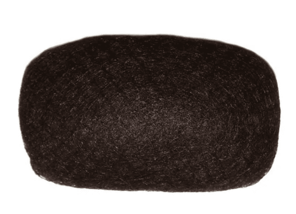 Set mit 3 Haarrollen aus Naturhaar für Dutt, Braun Set mit 3 Haarrollen aus Naturhaar für Dutt, Braun