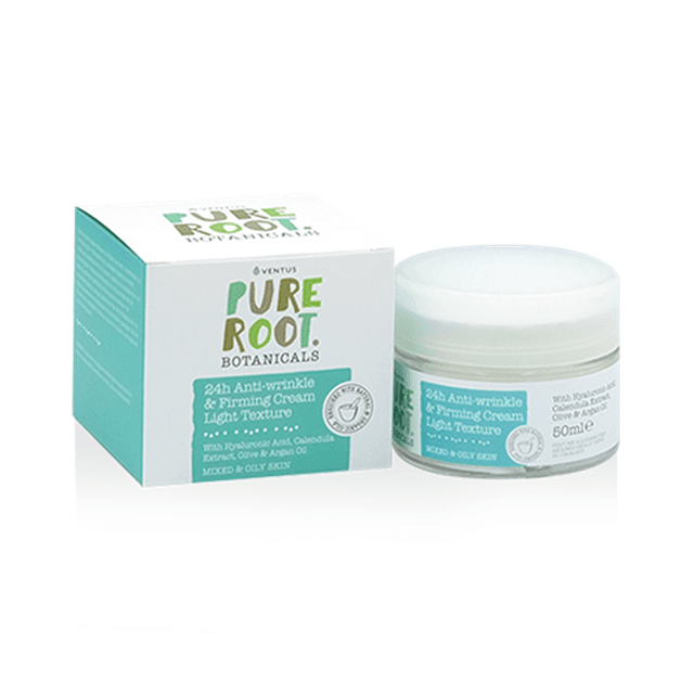 PURE ROOT BOTANICALS Крем против бръчки – лека текстура PURE ROOT BOTANICALS Крем против бръчки – лека текстура