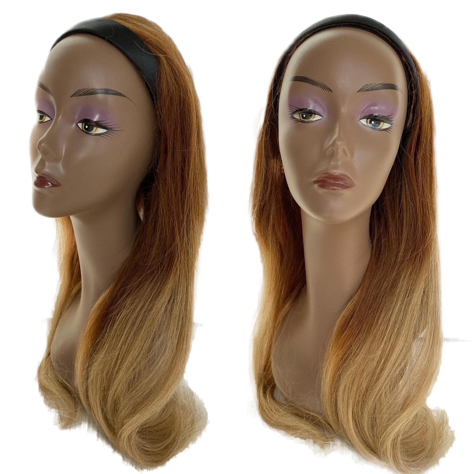 Volumenkissen mit Luxe Ombre Satin Natürliche/ Honigblonde Schnur Volumenkissen mit Luxe Ombre Satin Natürliche/ Honigblonde Schnur